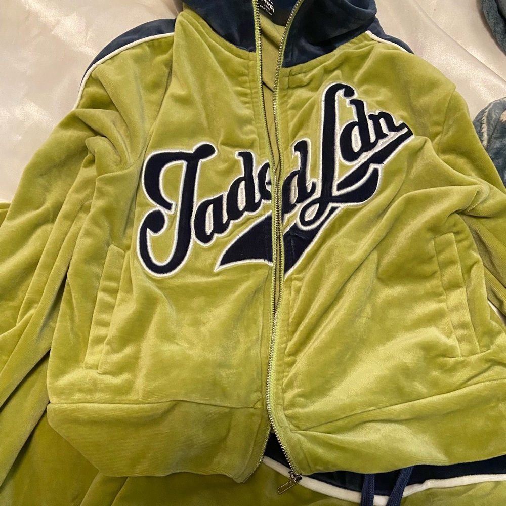JADED LONDON GREEN TRACKSUIT